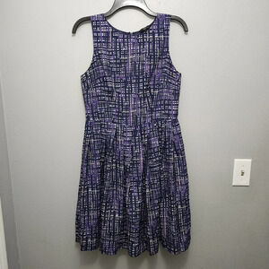 Felicity and coco women's mini dress size M purple and navy blue